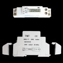 Digitaler Wechselstromz&auml;hler Stromz&auml;hler Zwischenz&auml;hler 230V DIN-Hutschiene kW/kWh ZW3
