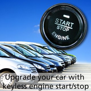 KFZ Startknopf Motorstart Keyless Start Stop Motorknopf Auto AL7