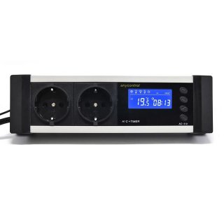 Digitaler Thermostat Temperaturregler Thermo Control Heizen/K&uuml;hlen Alarmfunktion Zeitschaltuhr Tag-/Nachtbetrieb TX2