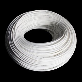 White 6mm tube 1/4inch high pressure water filter system tubing fit all 1/4inch Jaco fittings and Quick-Fit connectors AOS