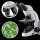 Binokular Mikroskop Lupe Labormikroskop (40x-1000x, 30&deg; geneigt, 360&deg; drehbar) Labor, Universit&auml;t, Schule, Industrie MK7