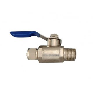 Feed Water Ball Valve  with Jaco Fitting 1/4&quot;tubex1/4&quot;MIP KAH #A#