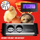 Digital LCD Thermostat Brutmaschine Brutapparat Brutkasten Br&uuml;ter Inkubator *externes Display* TXA