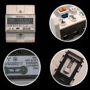 MID Three phase current meter 3-phase current meter 400V active current kVarh reactive current power current RS485 Modbus IR & S0 interface ZS6
