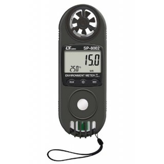 9-in-1 Environmental Meter Anemometer Moisture UV Radiation Temperature Dewpoint Wind Chill Wind Speed Heat Index UM1