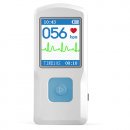 Tragbares EKG Ger&auml;t Messger&auml;t Monitor Pulsoxymeter Pulsmesser Herz Kreislauf Gesundheit Bluetooth OMC