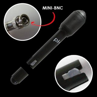 Mini PH electrode Probe for PH meters Meter waterproof BNC connector S18