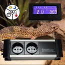 Digitaler Thermostat Thermo Control Zeitschaltuhr Alarm Aquarium Terrarium Reptilien Fische *externes Display* TXB