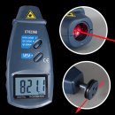 Digitaler optischer Drehzahlmesser Laser Tacho Tachometer Motortester U/min DZ1