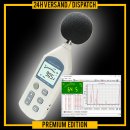 Schallpegelmessgerät mit Software Lärmmesser Schallpegelmesser Lärm Umwelt SP1