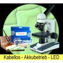 Digitales Profi Mikroskop Aufl&ouml;sung 40x - 1000x Uni Schule Biologie Labor MK1