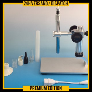 Digital Endoskop Endoskopie Pen-Mikroskop USB-Kamera mit ALU Stativ WLAN iOS Android iPhone iPad Tablet MCC