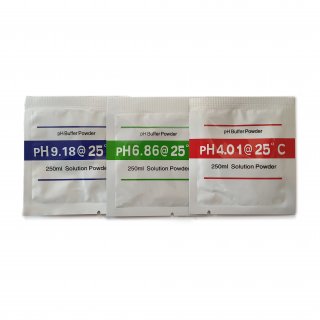 Pulver (3x2g) zur Herstellung von je 250ml Kalibrierfl&uuml;ssigkeit f&uuml;r PH-Messger&auml;te FL6 